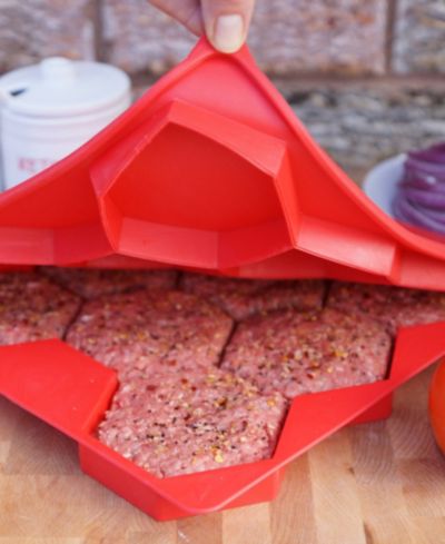 Пресс для бургеров Burger Master Shapes & Stores, 8 Patties, Dishwasher Safe
