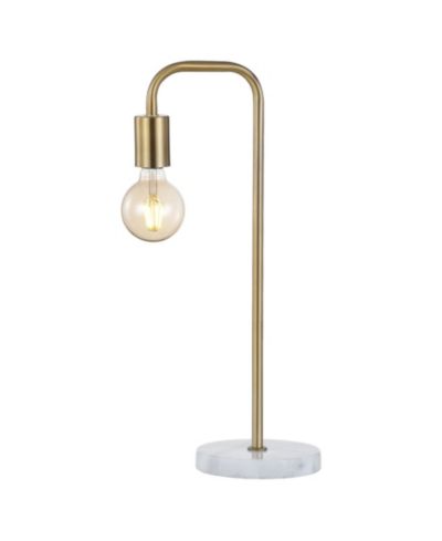 Настольная LED лампа Jonathan Y Axel 20.5" из металла и мрамора