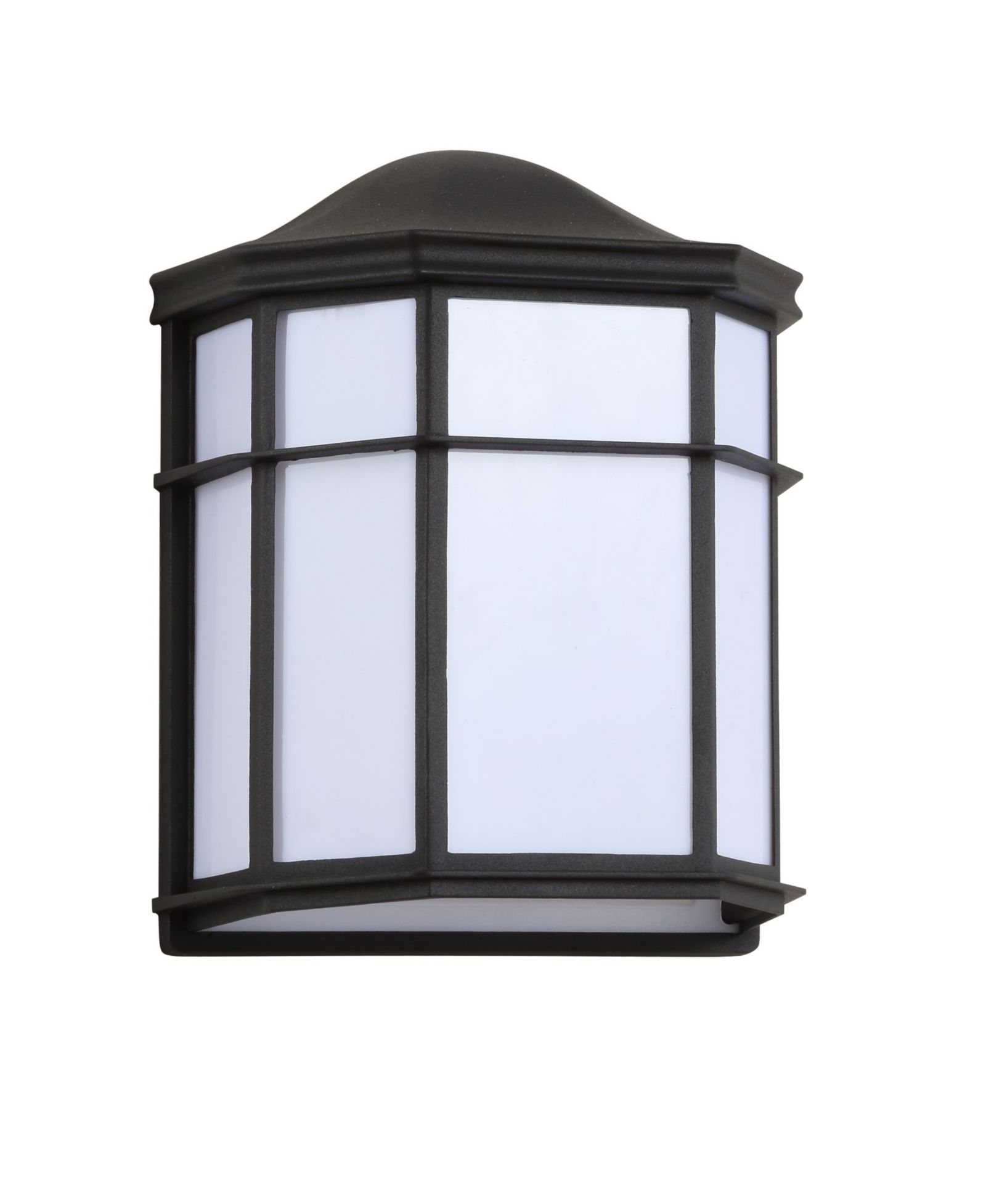 Настенное LED-бра JONATHAN Y Henry 9.7", матовое акриловое/металлическое, для улицы