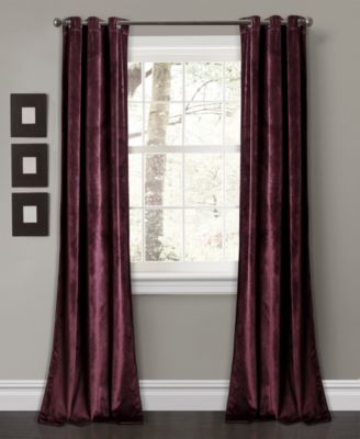 Lush Decor Prima Solid Light Filtering Window Panel