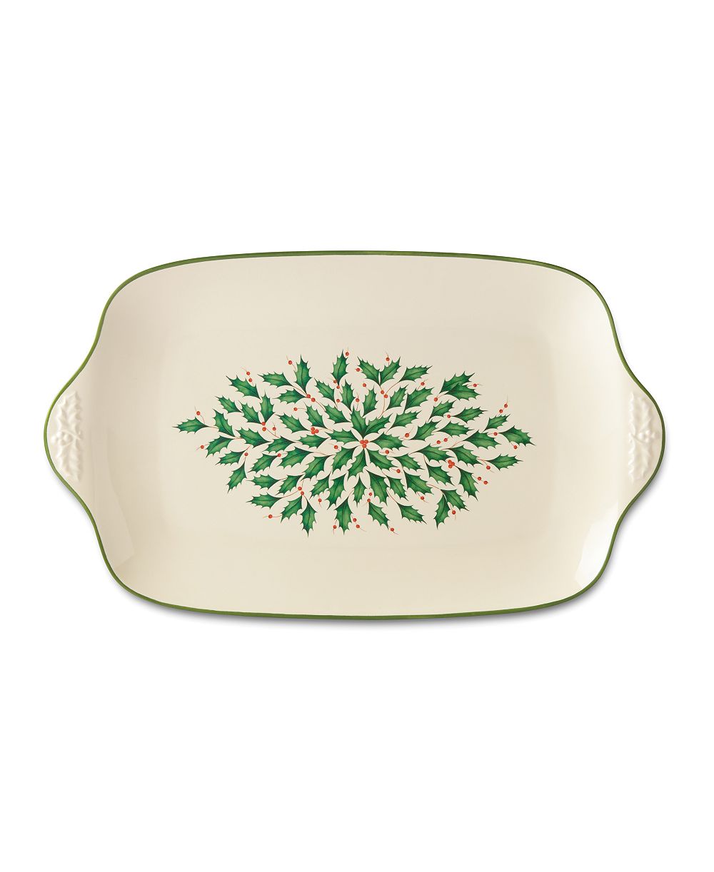 Большое сервировочное блюдо Lenox Holiday 20"