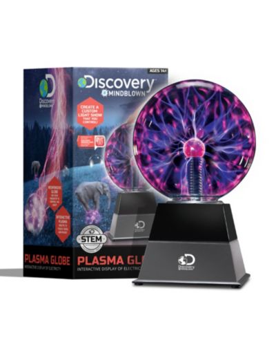 Discovery #MINDBLOWN Plasma Globe, Interactive Display of Electricity