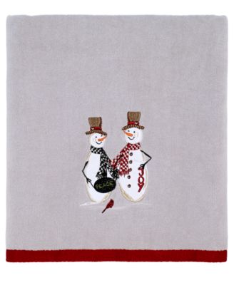 Avanti Country Friends Holiday Cotton Bath Towel, 27" x 50"