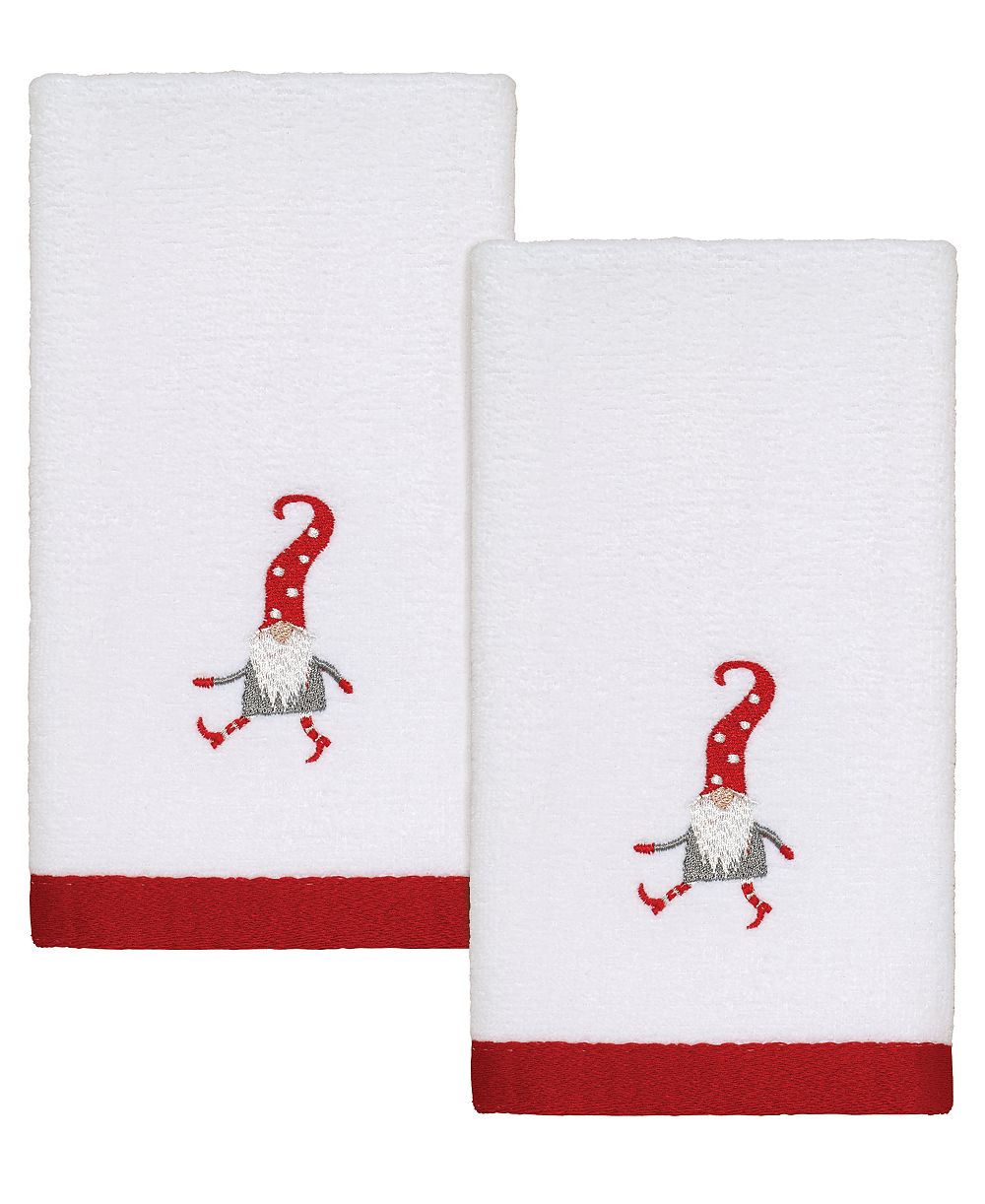 Набор полотенец для рук Avanti Gnome Walk Holiday Cotton, 2 шт., 11" x 16"