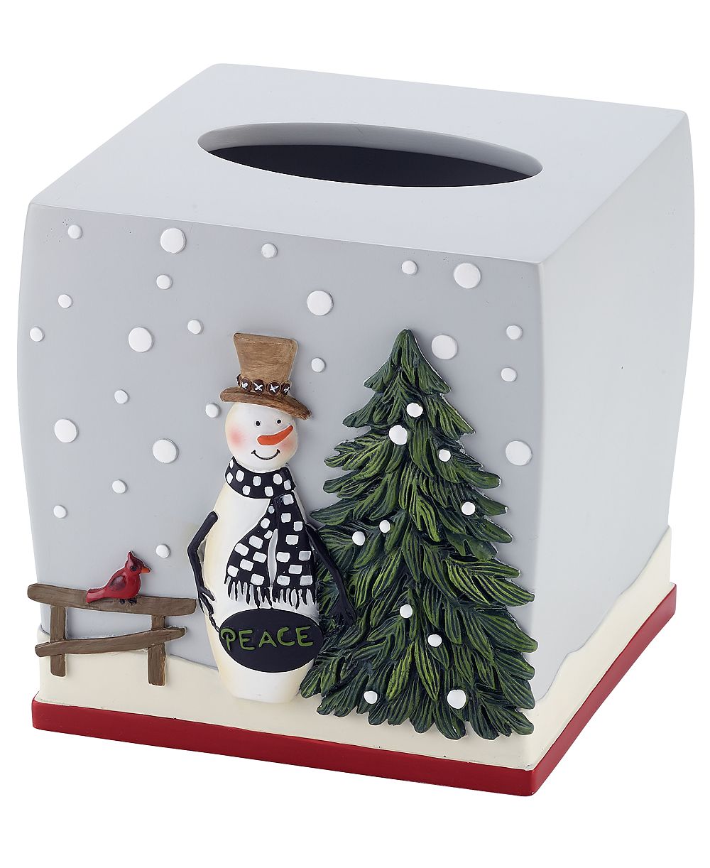 Декоративная крышка для салфеток Avanti Country Friends Holiday Resin