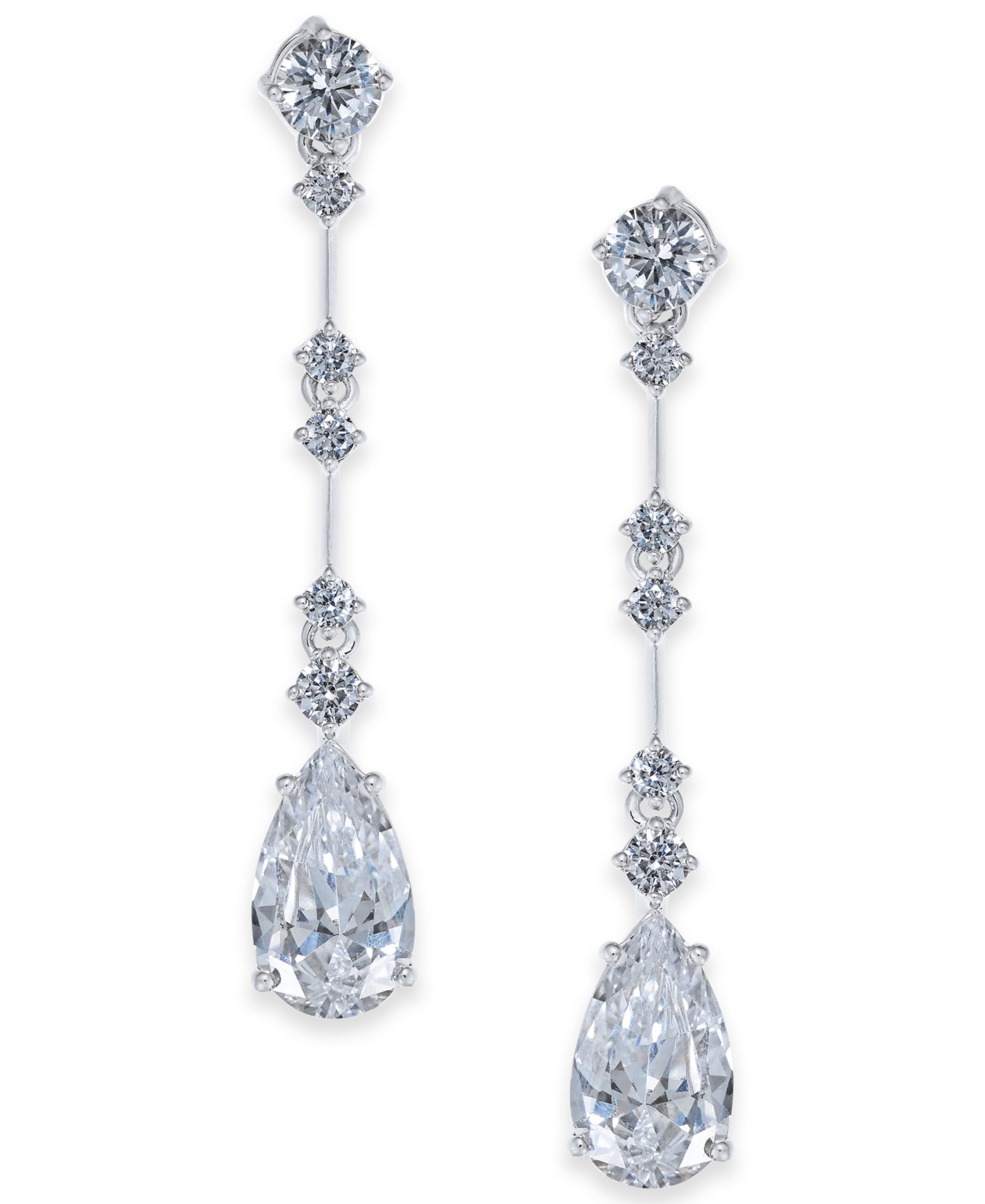 Серьги Danori Cubic Zirconia каплевидные