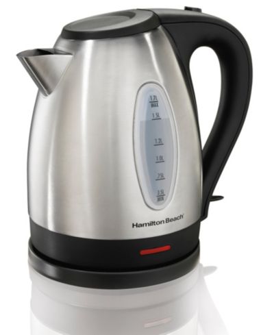 Hamilton Beach 1.7 Liter Stainless Steel Electric Kettle - 40880G