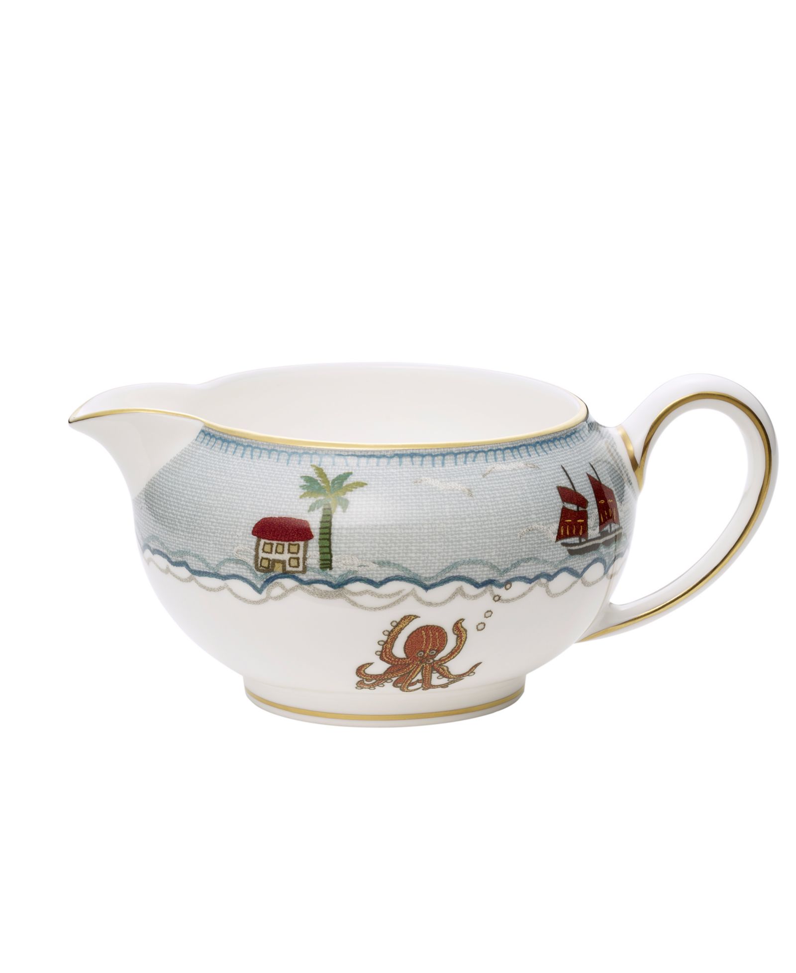 Тарелка Wedgwood Sailors Farewell Cream 10 OZ