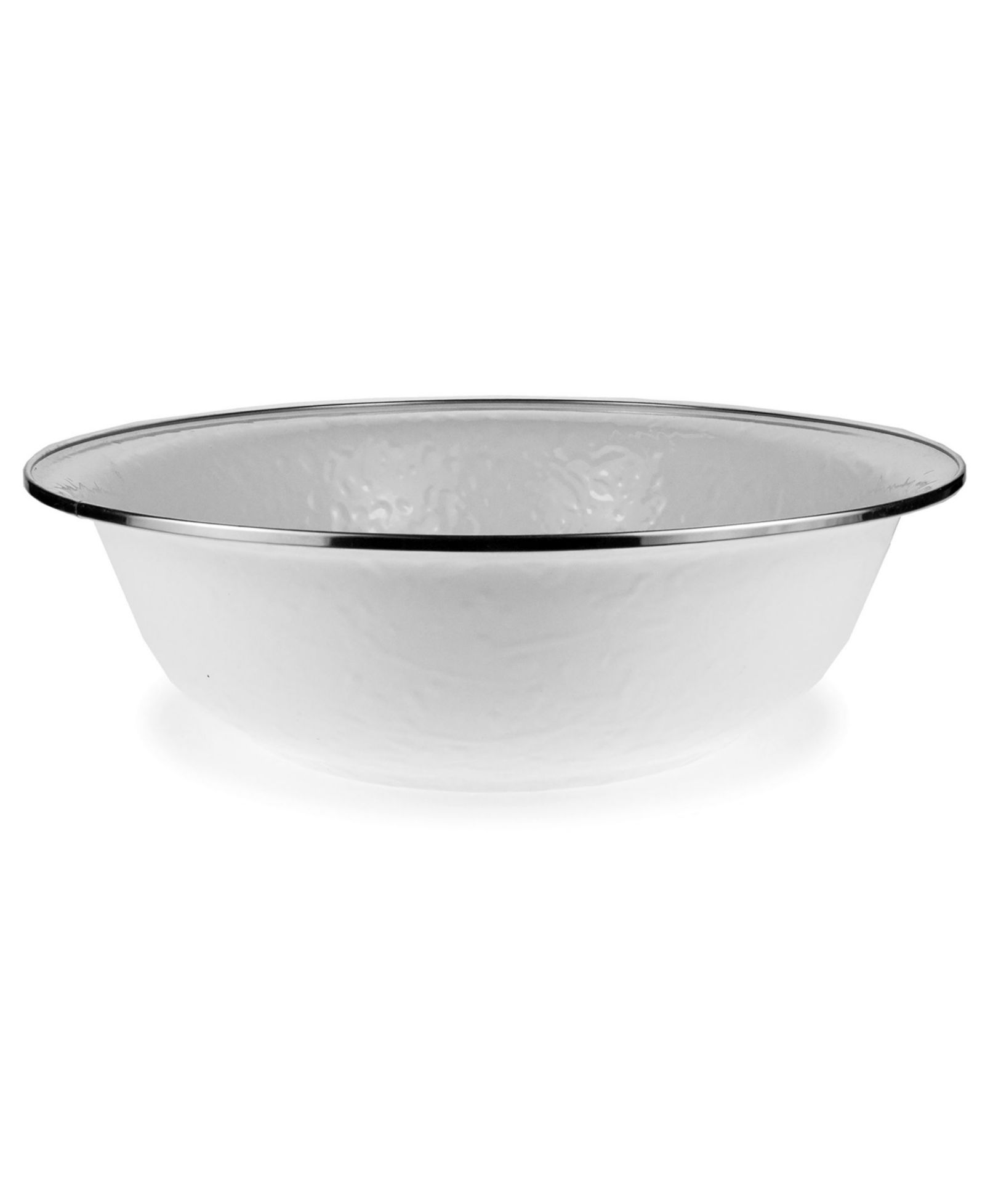 Сервировочная чаша Golden Rabbit Solid White Enamelware 4 Quart