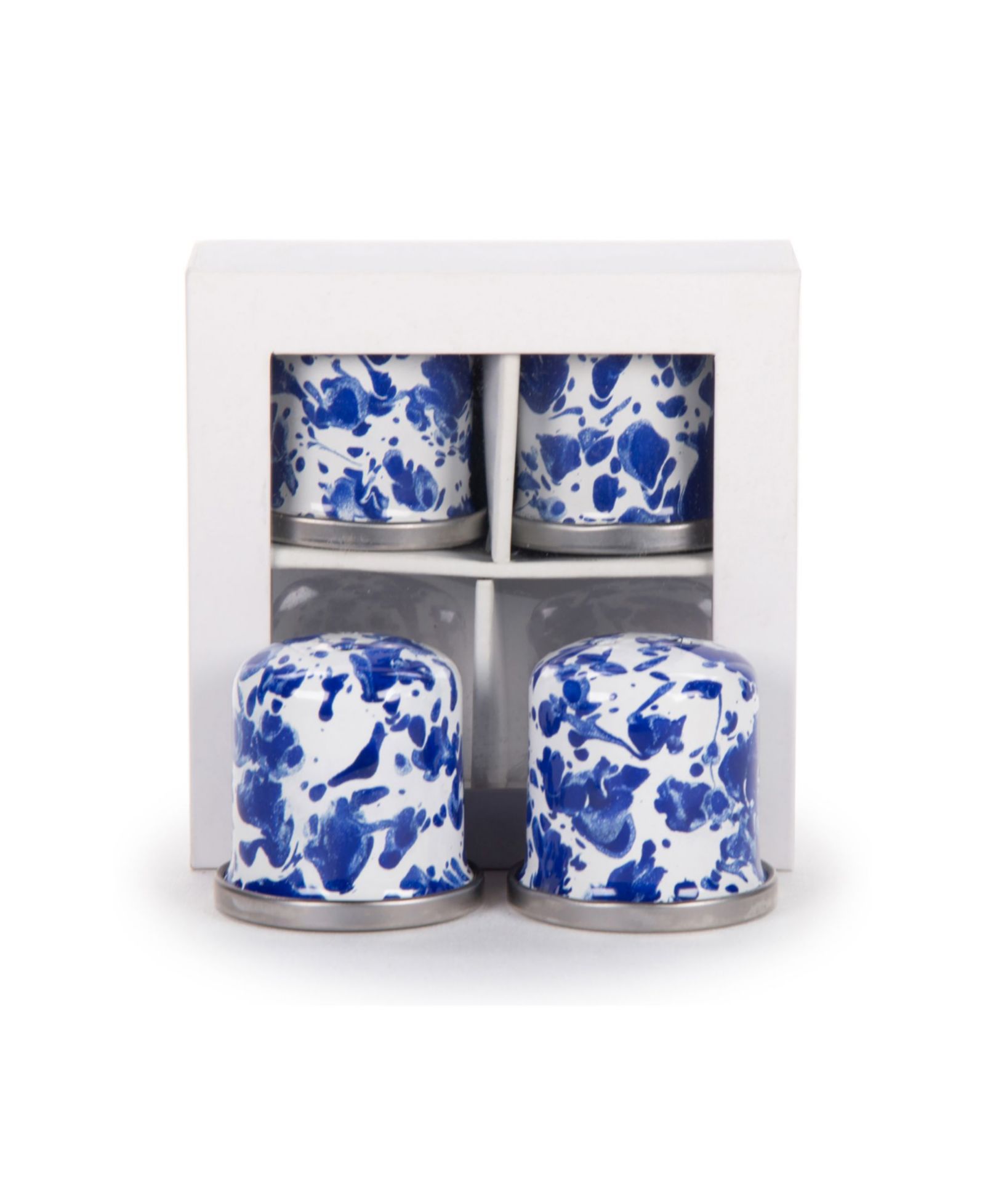Набор солонок Golden Rabbit Swirl Enamelware Collection, 2 шт