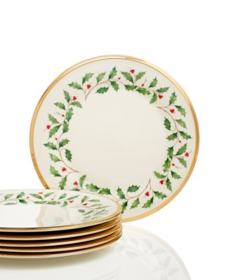 Тарелки для салата Lenox Holiday, набор из 6 шт.