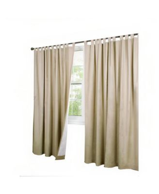 ThermalogicT Commonwealth Weather Insulated Cotton Fabric Tab Panels Pair