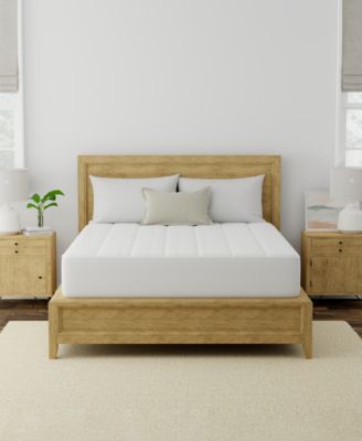 AllerEase Ultimate Allergy Protection and Temperature Balancing Fitted Mattress Pad, Queen