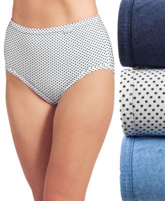 Женские трусики Jockey Elance Brief, комплект из 3 шт., 1484, 1486, расширенные размеры