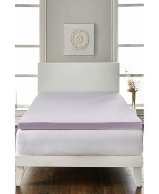Rio Home Fashions Loftworks 2" Lavender Infused Deep Sleep Therapy Extra Soft Mattress Foam Topper, King
