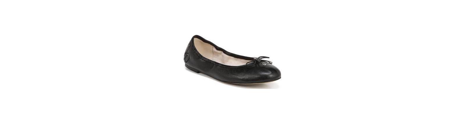 Sam Edelman Felicia Leather Cushioned Ballet Flats