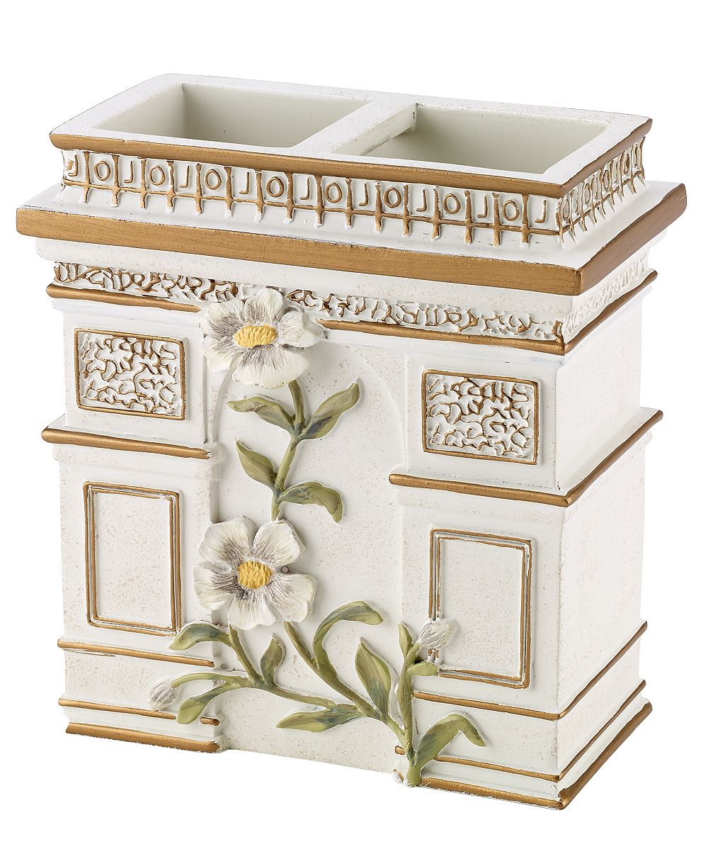 Подставка для зубных щеток Avanti Paris Botanique Hand Painted Resin