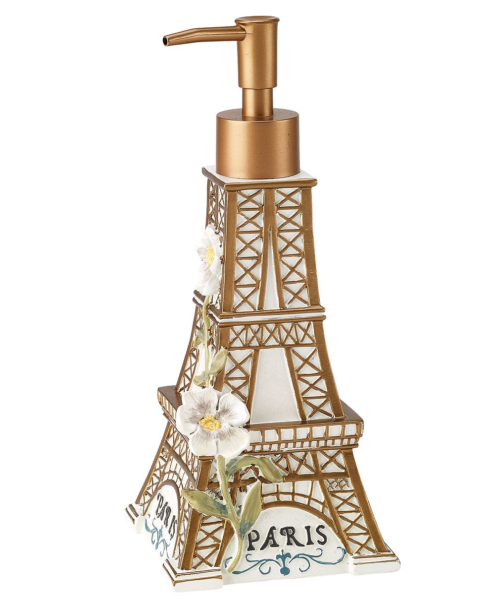Avanti Paris Botanique Hand Painted Resin Soap/Lotion Dispenser