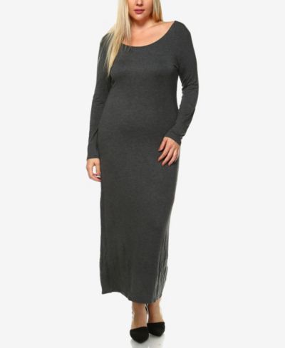 White Mark Plus Size Ria Dress