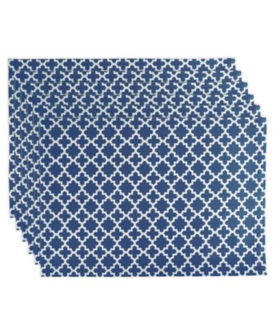 Design Imports Подставки Lattice, набор из 6 шт.
