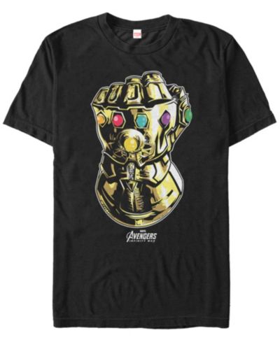 Мужская футболка Marvel Avengers Infinity War The Mighty Gauntlet Short Sleeve