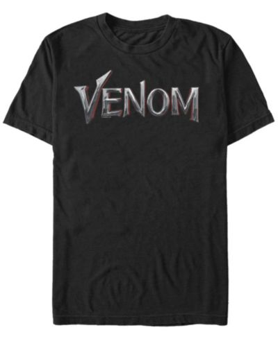 Fifth Sun Мужская футболка Marvel Venom с хромированным логотипом, короткий рукав