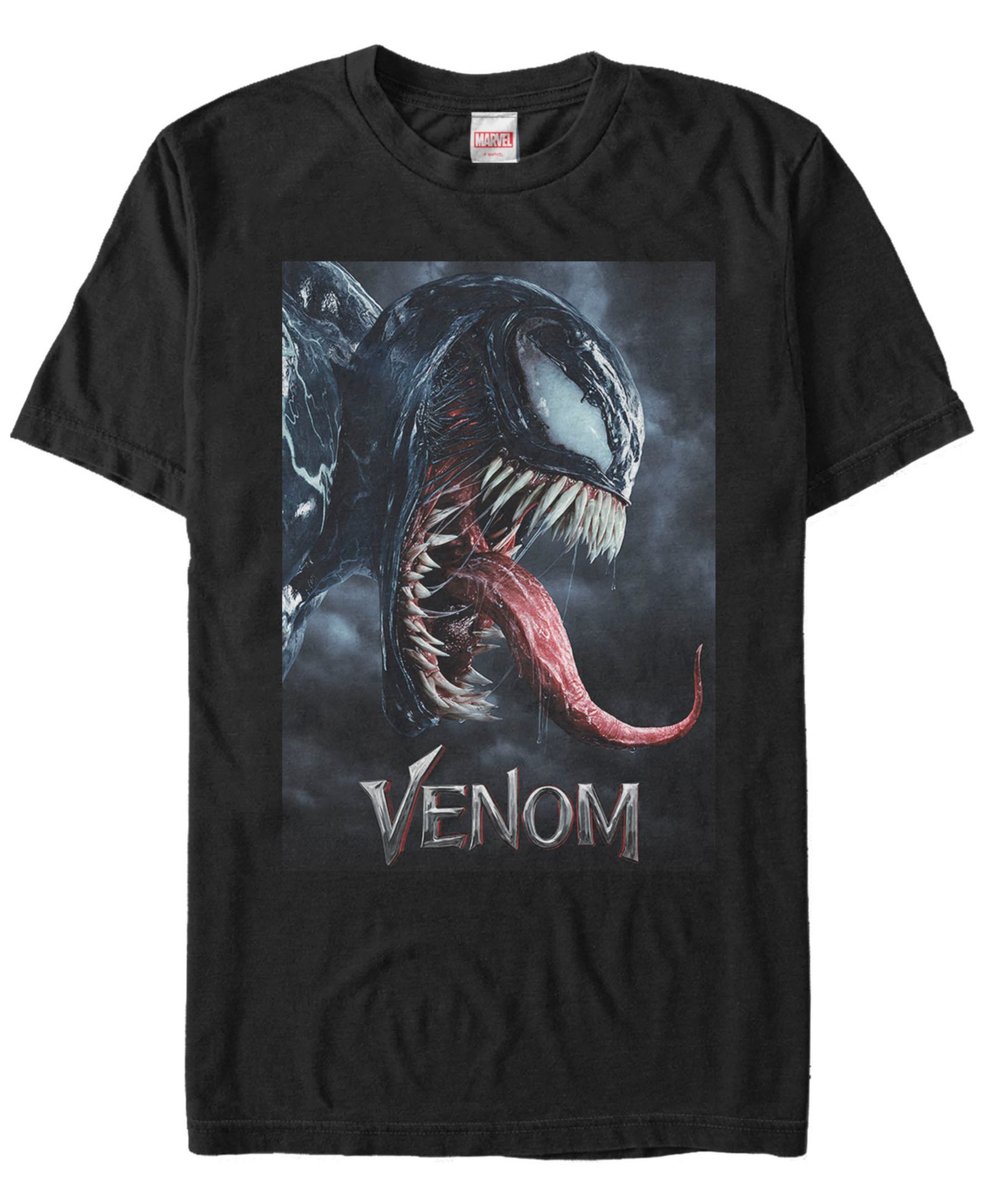 Мужская футболка Marvel Venom Action Poster с коротким рукавом