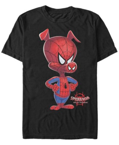 Fifth Sun Мужская футболка Marvel Spider-Man Into The Spiderverse The Fierce Spider-Ham с коротким рукавом