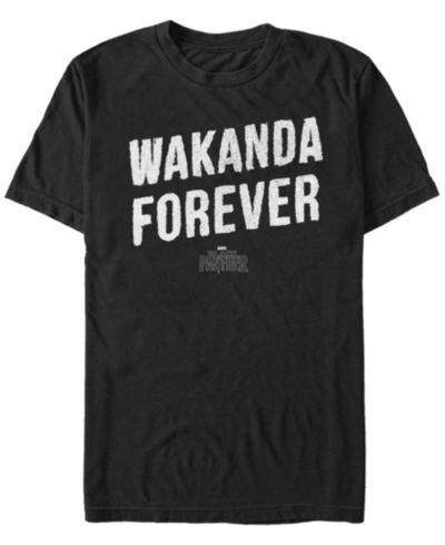 Мужская футболка Fifth Sun Marvel Black Panther Distressed Painted Wakanda Forever Short Sleeve