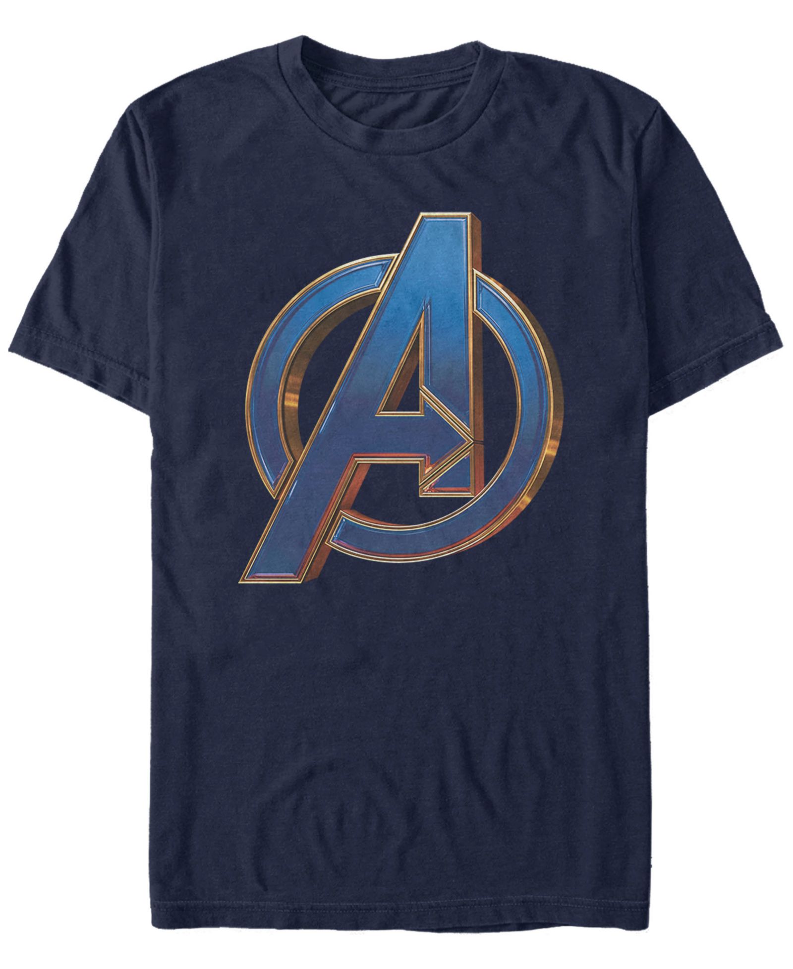 Fifth Sun Мужская футболка Marvel Avengers Bold Blue Logo