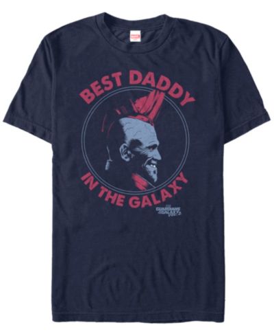Мужская футболка Marvel Guardians Vol.2 Yondu The Best Daddy Short Sleeve