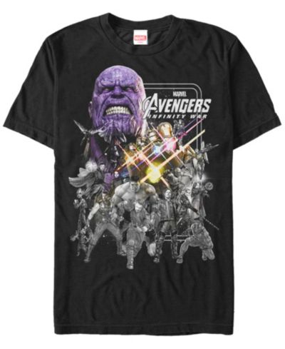 Мужская футболка Marvel Men's Avengers Infinity War Group Shot Poster Short Sleeve