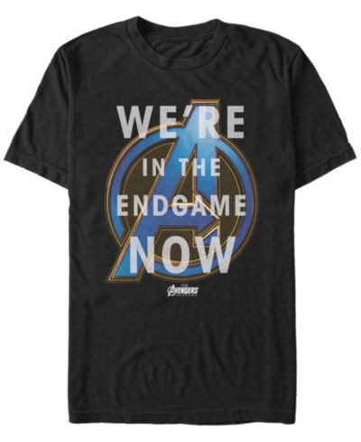 Мужская футболка Marvel Avengers Endgame We're In The End Now Short Sleeve
