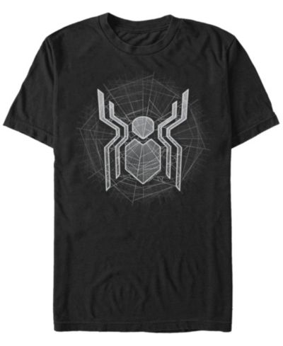 Marvel Мужская футболка с коротким рукавом Spider-Man Logo