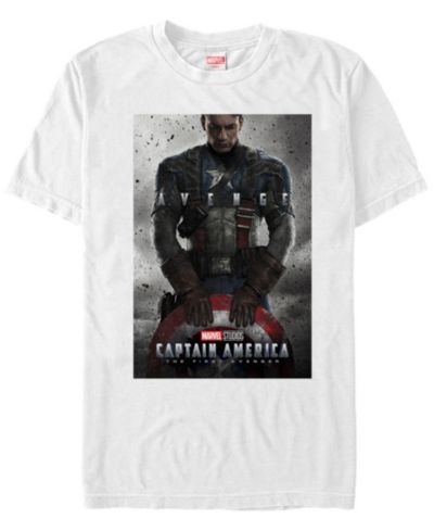 Мужская футболка Marvel Captain America The First Avenger Short Sleeve
