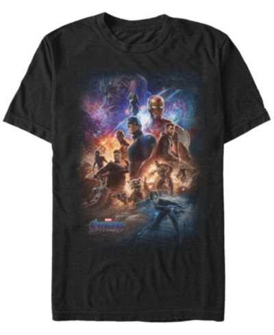 Fifth Sun Мужская футболка Marvel Avengers Endgame Galaxy Group Shot Short Sleeve