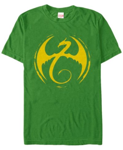 Marvel Мужская футболка Iron Fist с коротким рукавом