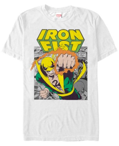 Футболка Marvel Iron Fist Punch Short Sleeve Мужской