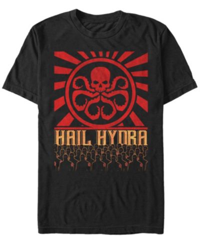 Marvel Мужская футболка с коротким рукавом из коллекции комиксов Hail Hydra