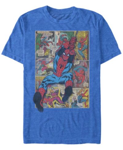 Мужская футболка Marvel Comic Collection Classic Spider-Man Swinging Short Sleeve