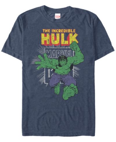 Мужская футболка Fifth Sun Marvel Comic Collection Vintage The Hulk Stamp с коротким рукавом