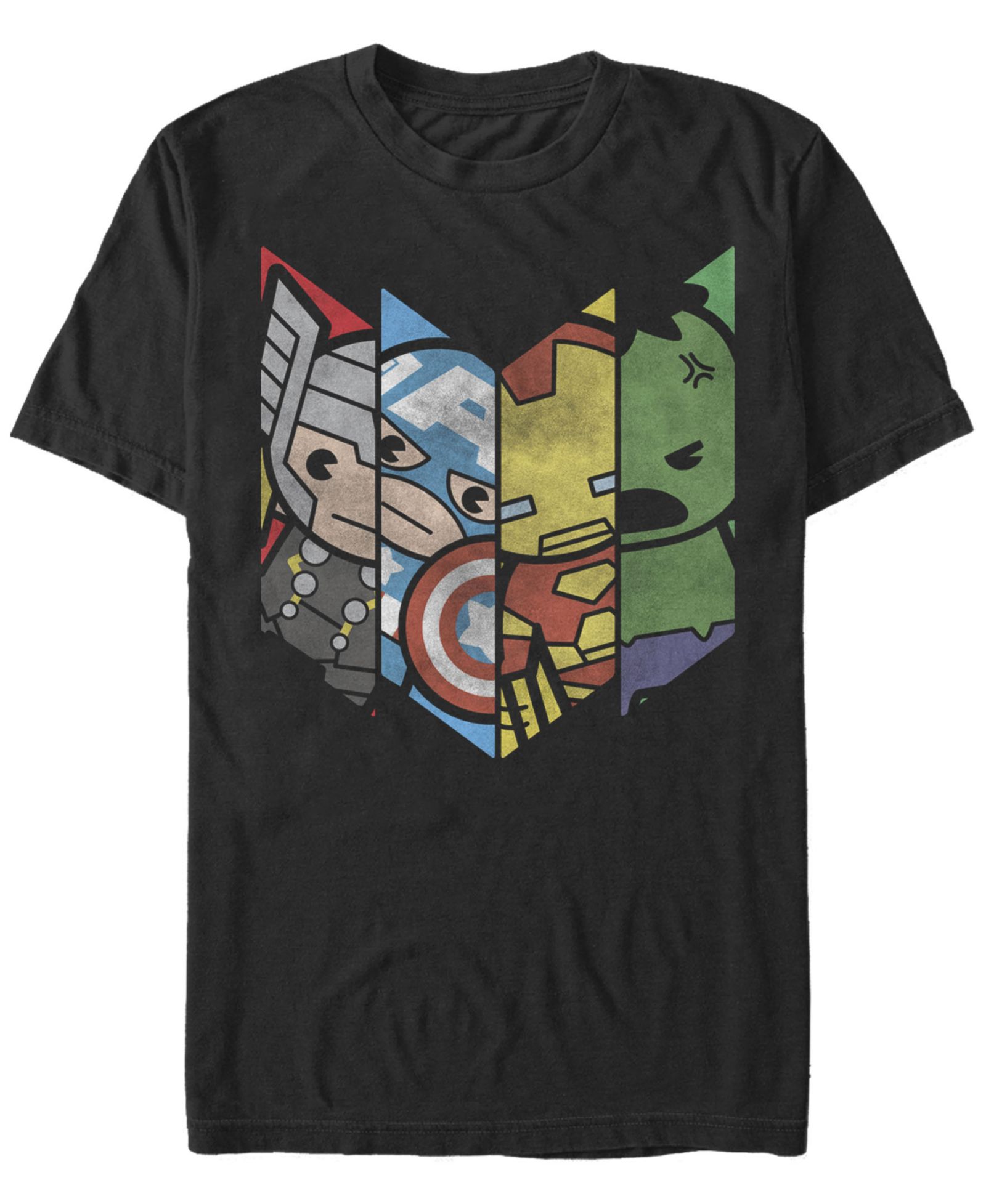 Мужская футболка Marvel Comic Collection Kawaii Avenger Panels Short Sleeve