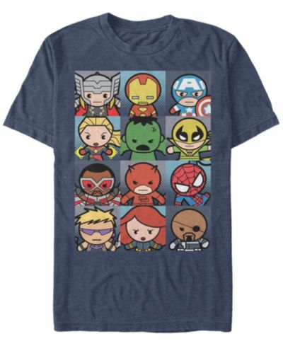 Мужская футболка Marvel Comic Collection Kawaii Avenger