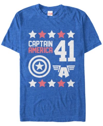 Мужская футболка Marvel Captain America Logo с коротким рукавом из коллекции Comic Collection