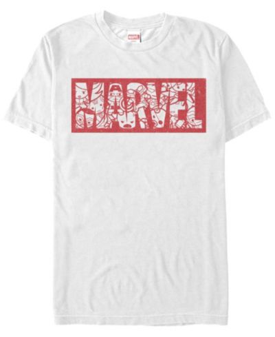 Мужская футболка Fifth Sun Marvel Comic Collection Kawaii Logo Short Sleeve
