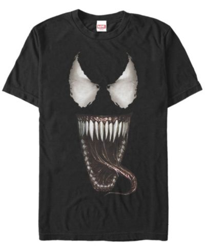Marvel Мужская футболка Venom Big Face с коротким рукавом