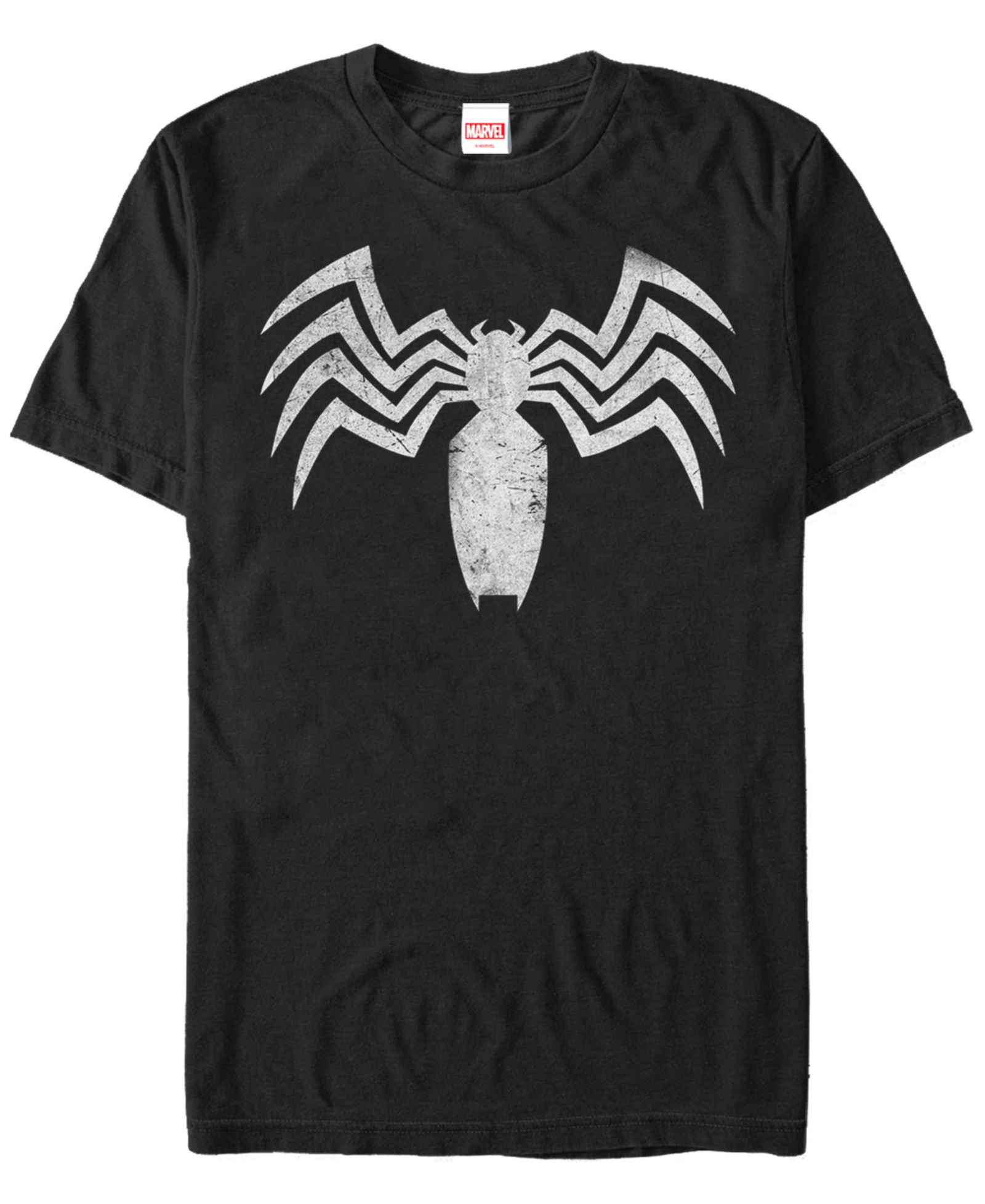 Marvel Мужская футболка Venom с логотипом на груди, короткий рукав