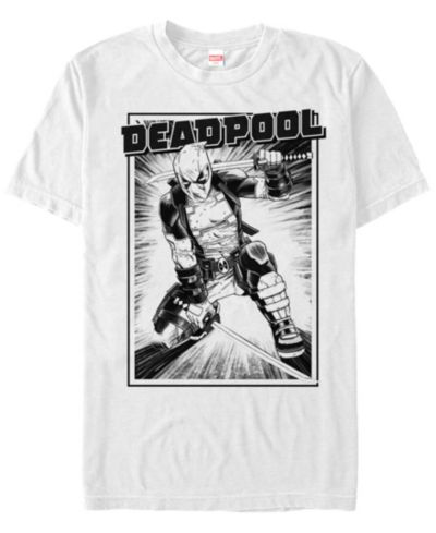 Мужская футболка Marvel Deadpool Samurai Stance Short Sleeve