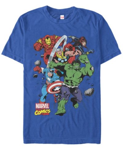Мужская футболка Marvel Comic Collection The Mighty Five с коротким рукавом