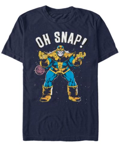 Marvel Мужская футболка Thanos Oh Snap